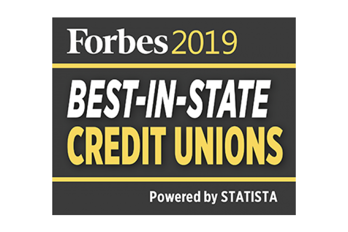 award reading forbes 2019 best-in-state credit unions powered by statista