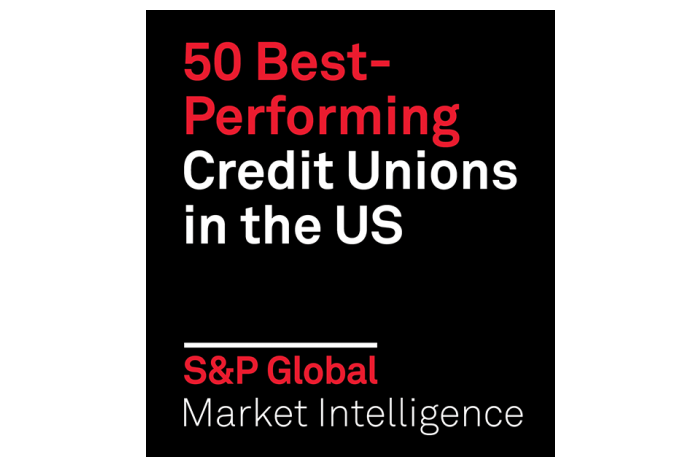 award reading 50 best-performing credit unions in the us s&p global market intelligence