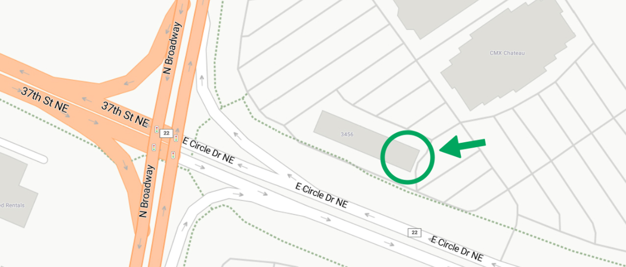 map location