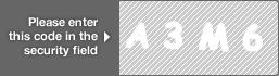 captcha code for visual authentication  letter A number 3 letter M number 6