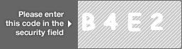 captcha code for visual authentication  letter B number 4 letter E number 2