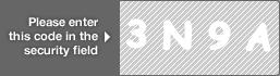 captcha code for visual authentication  number 3 letter N number 9 letter A